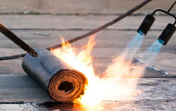 Little Dunham asphalt flat roofing repairs